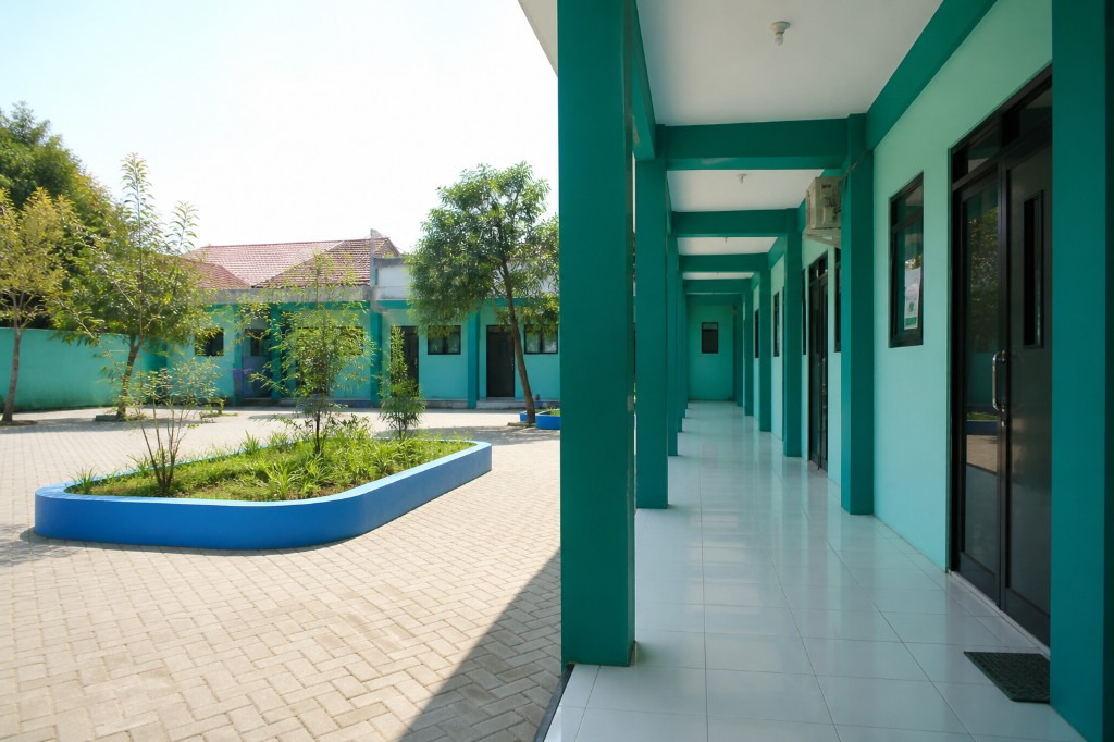 Halaman sekolah SMP NU Hasyim Asy'ari